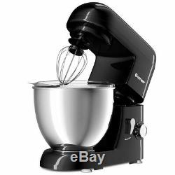 COSTWAY Stand Mixer 4.3 Quart 6-Speed 120V/550W Kitchenaid 3 Attachments Offe