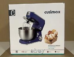 CUSIMAX STAND MIXER with 5-Quart Stainless Steel Bowl With Dough Hook Mixing