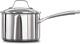 Calphalon Classic 3.5 Quart Saucepan With Lid, Stainless Steel, Dishwasher Safe