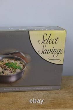 Calphalon Contemporary Stainless Steel Stir It Up 2 Quart Sauce Chef's Pan + Lid