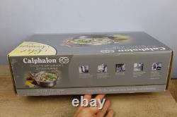 Calphalon Contemporary Stainless Steel Stir It Up 2 Quart Sauce Chef's Pan + Lid