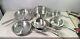 Calphalon Premier 12 Pc Stainless Steel Skillet Cookware Tampered Glass Lid