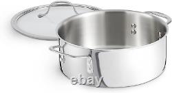 Calphalon Tri-Ply Stainless Steel Cookware, Dutch Oven, 5-Quart