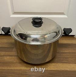 Carico Ultra Tech II 18 Quart Cook Pot With Lid T304SS Ultra Core 17 Liters