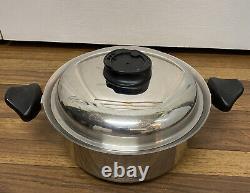 Carico Ultra Tech II 5 Quart Cook Pot With Lid T304SS Ultra Core 4.7 Liters