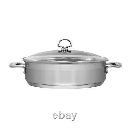 Chantal Induction 21 Sauteuse with Glass Lid, 5 Quart
