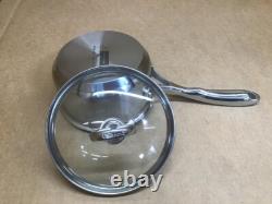 Chantal SLIN35-140C Induction 21 Steel Saucepan, 1 Quart, Stainless