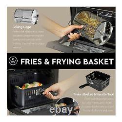 ChefWave 12.6 Quart Air Fryer Oven with Dehydrator and Rotisserie