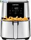 Chefman Turbofry Touch Air Fryer, Xl 8-qt Family Size, One-touch Digital Contro