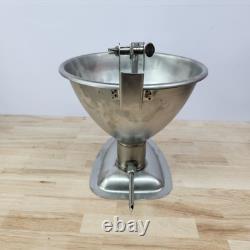 Chicago Metallic 10001 Stainless Steel 5 Quart Manual Cake/Donut Filler