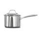 Classic Stainless Steel Sauce Pan, 3.5-quart, Impact-bonded Aluminum 3.5 Qt