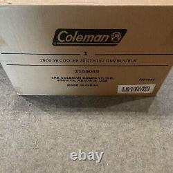 Coleman 1900 Collection Premium Steel Belted Cooler Insulated Stainless 20 Quart