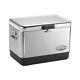 Coleman 54 Quart Stainless Steel Belted Cooler