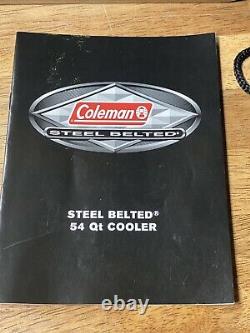 Coleman cooler -Corona Stainless Steel Beer Cooler 54 quart New open box product