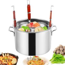 Commercial Pasta Pot, 19.5 Quart, Stainless Steel Pasta Cooker with Insert Strai