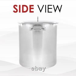 Concord 160 Quart Stainless Steel Stock Pot Cookware 160-Quart