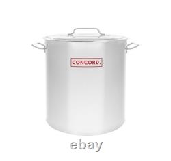 Concord 180 Quart Stainless Steel Stock Pot Cookware 180-Quart