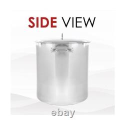 Concord 180 Quart Stainless Steel Stock Pot Cookware 180-Quart