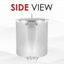 Concord 30 Quart Stainless Steel Stock Pot Cookware 30 Quarts