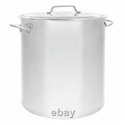 Concord 30 Quart Stainless Steel Stock Pot Cookware 30 Quarts
