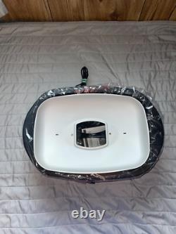 Cooks Essentials 10 Quart Nonstick Stainless Steel Roaster Oven Model RO100