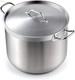 Cooks Standard 02616 Professional Grade Lid 30 Quart Stainless Steel Stockpot