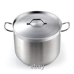 Cooks Standard 02616 Professional Grade Lid 30 Quart Stainless Steel Stockpot