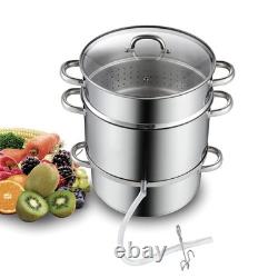 Cooks Standard 11 Quart Stainless Steel Steam Juicer Pot
