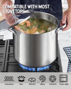 Cooks Standard 18/10 Stainless Steel Stockpot 24-Quart, Classic Deep Cooking Cooks Standard 18/10 Stainless Steel Stockpot 24-Quart, Classic Deep Cooking