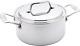 Cookware 5-ply Stainless Steel 3 Quart Stock Pot With Cover, Oven And Dishwasher