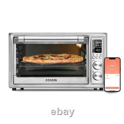 Cosori Air Fryer Toaster Oven Combo, Large 32Quart, Stainless Steel, Silver
