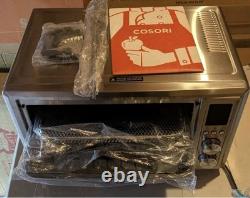 Cosori Air Fryer Toaster Oven Combo, Large 32Quart, Stainless Steel, Silver