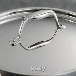 Covered Dutch Oven Stainless Steel 5-Quart, 80116/025DS