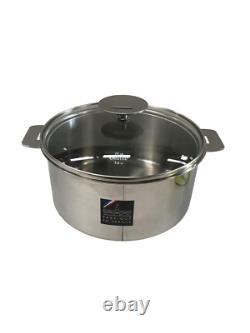 Cristel Mutine Saucepan, 2 quart, Silver