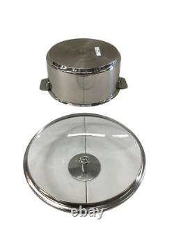 Cristel Mutine Saucepan, 2 quart, Silver