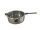 Cristel Strate Saute Pan, 4.5 Quart, Silver