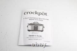 CrockPot SCCPAC608-P-S-BR Stainless Steel Slow Cooker 6 Quart Programmable