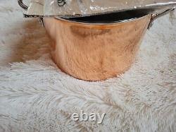 Cuisinart Copper Tri Ply Stainless 8 Quart Stockpot With Lid PCT66-24T 8 qt Pot