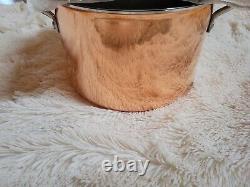 Cuisinart Copper Tri Ply Stainless 8 Quart Stockpot With Lid PCT66-24T 8 qt Pot