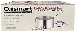 Cuisinart French Classic Tri-Ply Stainless 4-Quart Saucepot with Cover