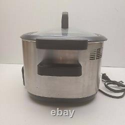 Cuisinart MSC-600 Electric 7 Quart Stainless Steel Multi Slow Cooker Crock Pot