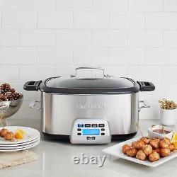 Cuisinart MSC-800 7-Quart 4-in-1 Cook Central Multicooker, Stainless Steel/Black