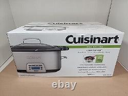 Cuisinart MSC-800 7-Quart 4-in-1 Cook Central Multicooker, Stainless Steel Black