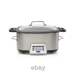 Cuisinart MSC-800 7-Quart 4-in-1 Cook Central Multicooker, Stainless Steel/Black