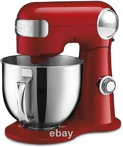 Cuisinart Precision Master SM-50R 5.5-Quart Stand Mixer Ruby Red