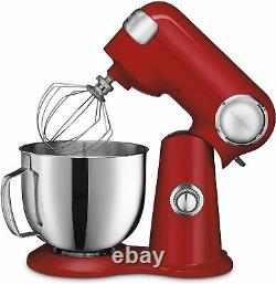 Cuisinart Precision Master SM-50R 5.5-Quart Stand Mixer Ruby Red