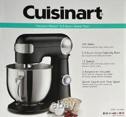Cuisinart Stand Mixer, 12 Speed, 5.5 Quart Stainless Steel Bowl, Chef's Whisk BL