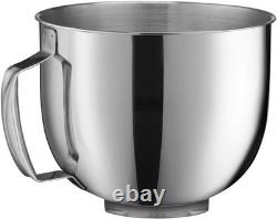 Cuisinart Stand Mixer, 12 Speed, 5.5 Quart Stainless Steel Bowl, Chef's Whisk, M