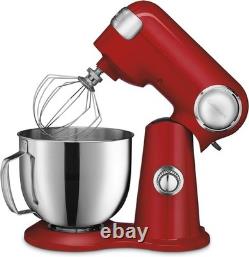 Cuisinart Stand Mixer, 12 Speed, 5.5 Quart Stainless Steel Bowl, Chef's Whisk, M