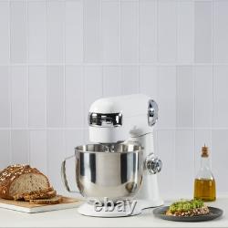 Cuisinart Stand Mixer 12 Speed 5.5 Quart Stainless Steel Bowl White